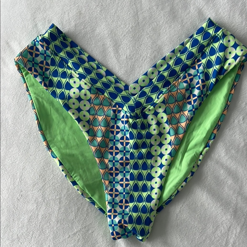 ONEONE: Kameron Bikini Bottoms Canguu Print